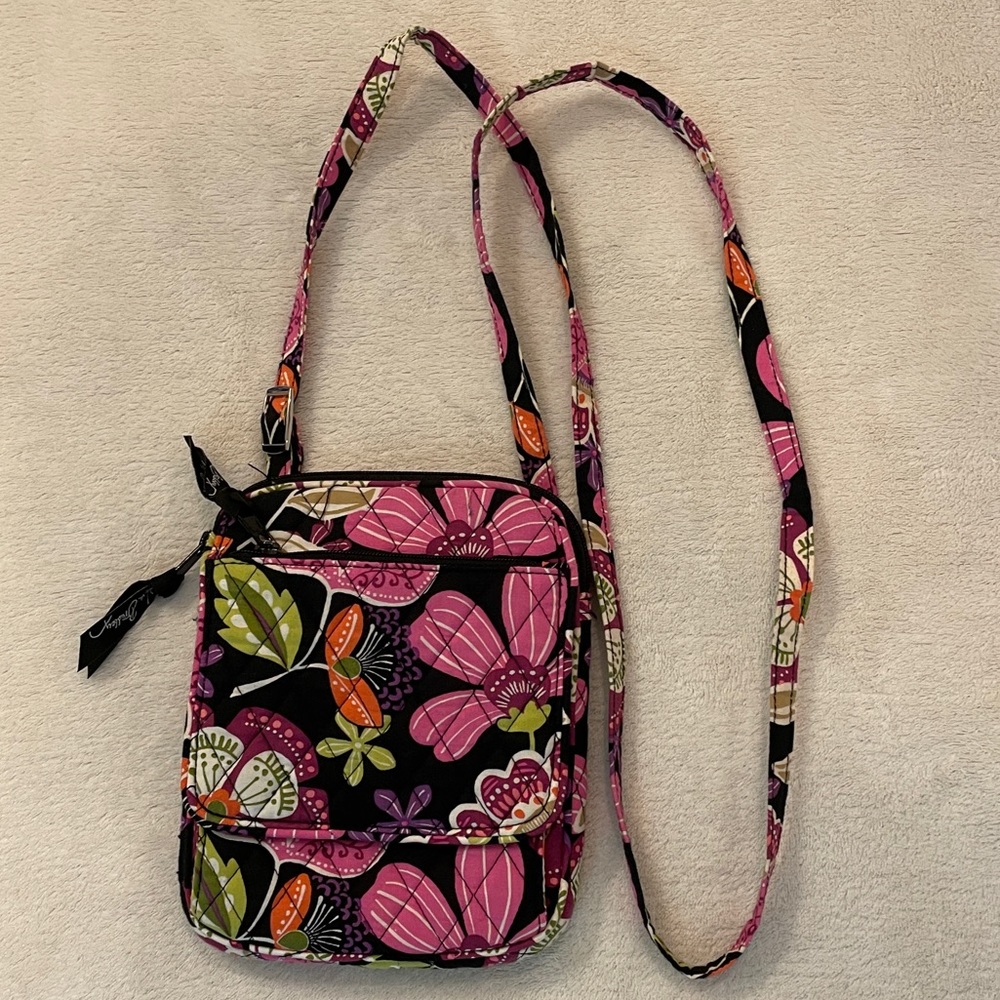 Floral Vera Bradley Crossbody Bag